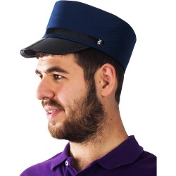 Chapéu de Maquinista Condutor de Trem Adulto