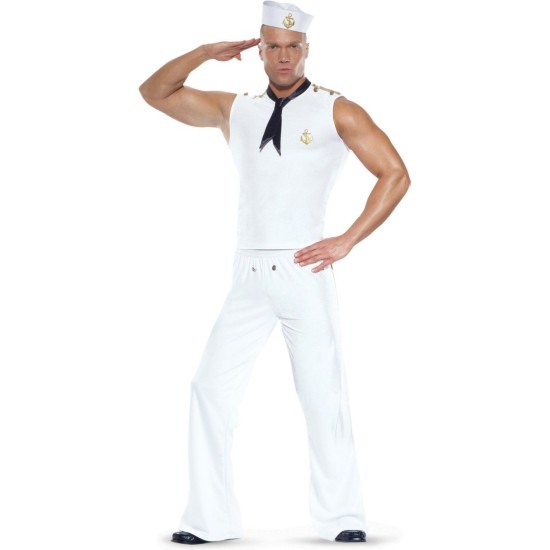 Fantasia Masculino Marinheiro Adulto