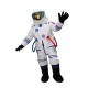 Fantasia Astronauta do Espaço Adulto Mascote Branco