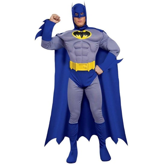 Fantasia Batman Adulto Luxo Nova