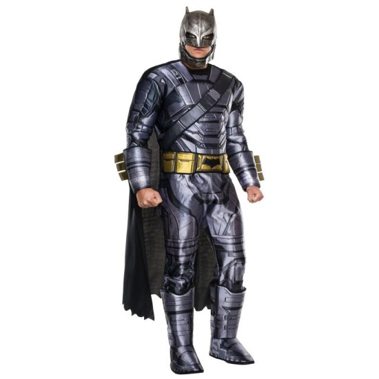 Fantasia Batman Armadura A Origem da Justiça Adulto