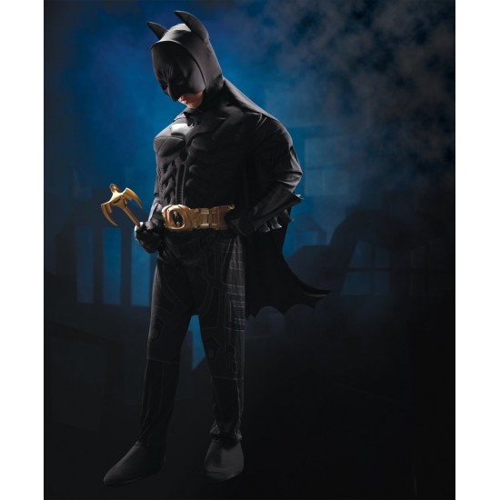 Fantasia Batman Dark Knight Infantil com Músculos Luxo 