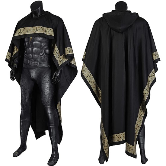 Fantasia Black Adam Adulto Luxo
