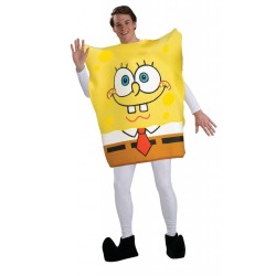 Fantasia Bob Esponja Luxo Adulto
