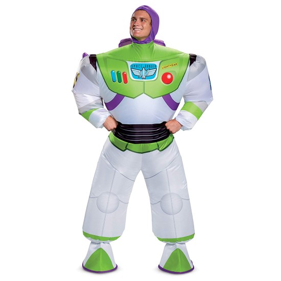 Fantasia Buzz Lightyear Adulto Luxo Inflável