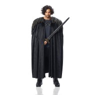 Fantasia Capa e Estola Jon Snow Game of Thrones Luxo