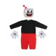 Fantasia Cuphead Mugman Adulto Vermelho