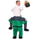 Fantasia de Montar Gnomo Leprechaun Me Carregando Adulto