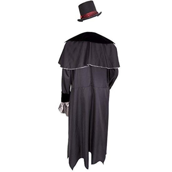 Fantasia Drácula Príncipe das Trevas Adulto Vitoriano
