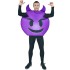 Fantasia Emoji Demônio Adulto Luxo