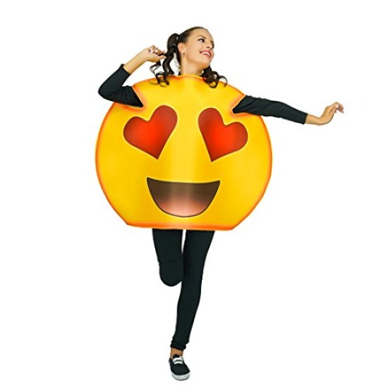 Fantasia Emoji Love Amor Adulto Luxo