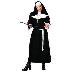Fantasia Freira Adulto Luxo