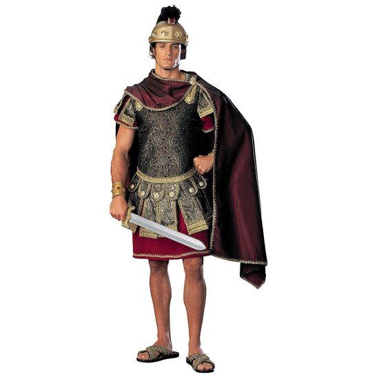 Fantasia Gladiador Romano Marco Antônio Adulto Elite