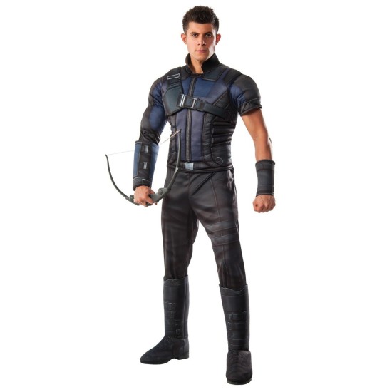 Fantasia Hawkeye Guerra Civil Adulto Luxo