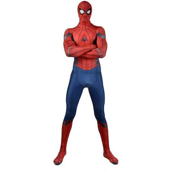 Fantasia Homem Aranha Volta ao Lar Spandex Adulto