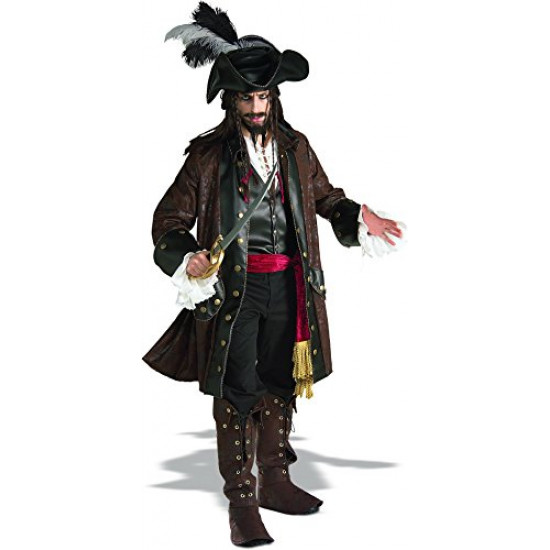Capitão Jack Sparrow fantasia de pirata para homens e mulheres, fantasia  adulta de Halloween, Piratas do Caribe, cosplay masculino - AliExpress