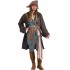 Fantasia Jack Sparrow Piratas do Caribe Realistico Autentico Completo