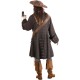Fantasia Jack Sparrow Piratas do Caribe Realistico Autentico