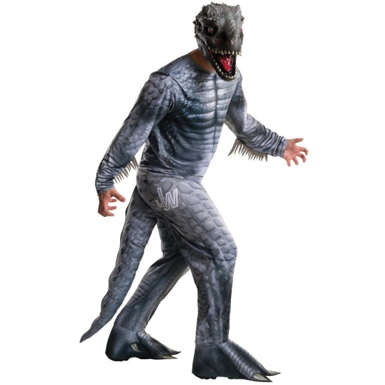 Fantasia Jurassic Park O Mundo dos Dinossauros Indomirus TRex Adulto