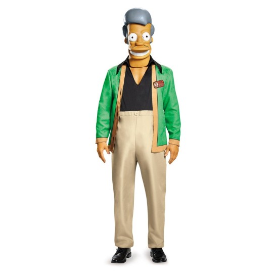 Fantasia Kwik e Mart Apu Os Simpsons Adulto Luxo