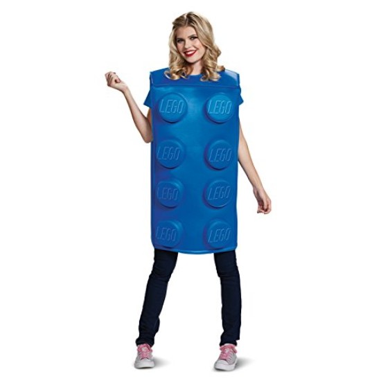 Fantasia Lego Azul Adulto