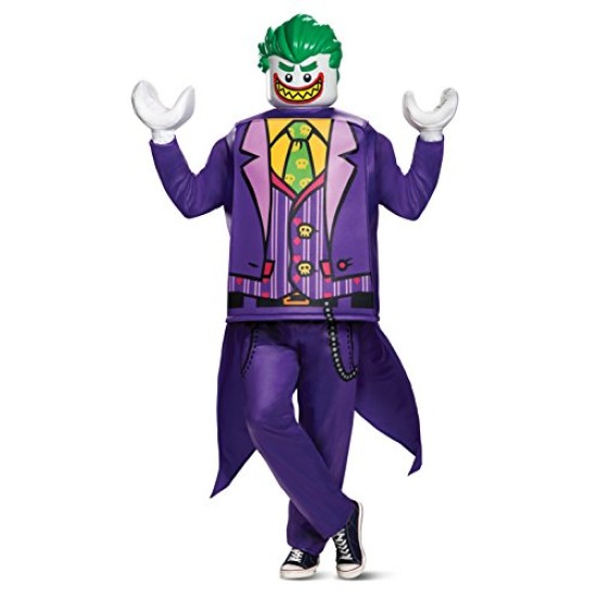 Fantasia Lego Coringa Batman Adulto