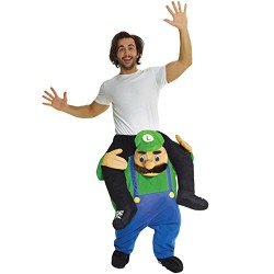 Fantasia Luigi Adulto de Montar Luxo