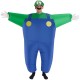 Fantasia Luigi Inflável Adulto