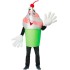 Fantasia Mascote MilkShake Adulto Luxo
