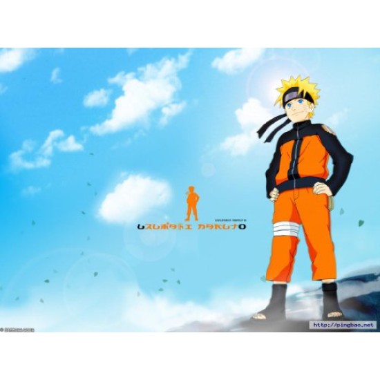 Fantasia Naruto Anime Uzumaki Infantil Cosplay