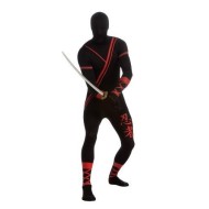 Fantasia Ninja Master Spandex Adulto Elite