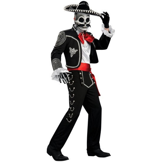 Fantasia O Senhor dos Mortos Señor Bones Elite