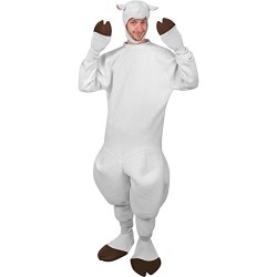 Fantasia Ovelha Animal Adulto Clássica
