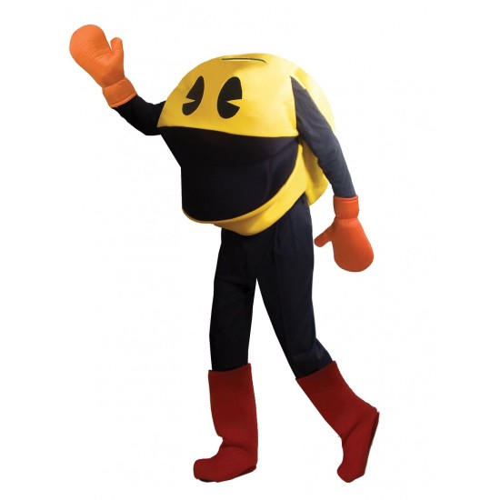 Fantasia PacMan Pac Man Luxo Adulto