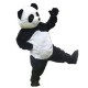 Fantasia Panda Mascote Adulto Elite Profissional