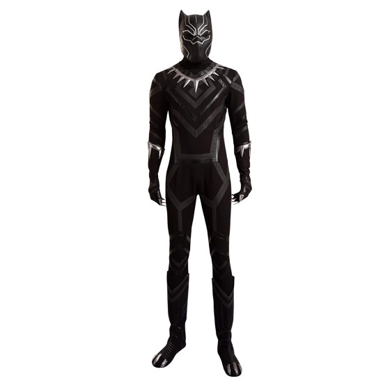 Fantasia Pantera Negra Guerra Infinita Spandex Adulto