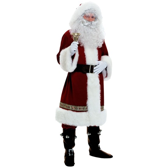 Fantasia Papai Noel Velhos Tempos Luxo