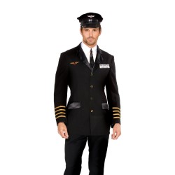 Fantasia Piloto de Avião Adulto