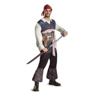 Fantasia Piratas do Caribe Jack Sparrow Clássica