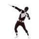 Fantasia Power Rangers Preto Luxo