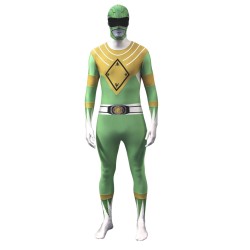 Fantasia Power Rangers Verde Luxo