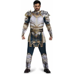 Fantasia Rei Llane Wrynn Warcraft Luxo Adulto