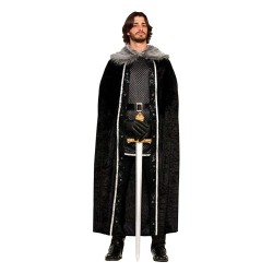 Fantasia Rei Medieval Luxo Adulto Capa