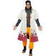 Fantasia Roupão Naruto Hokage Anime Uzumaki Luxo Adulto