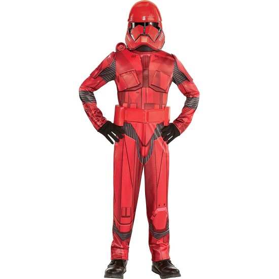 Fantasia Sith Trooper Star Wars Luxo IX Rise of Skywalker Infantil Elite