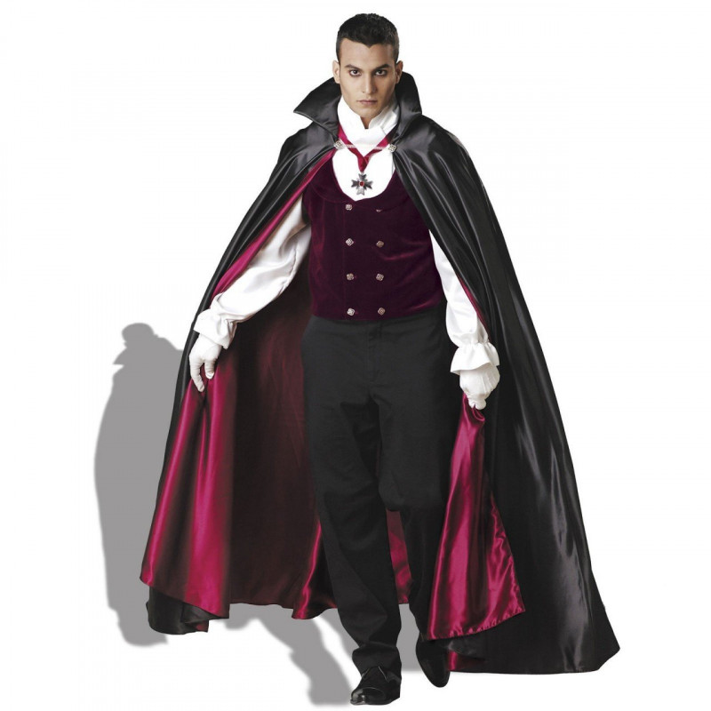 Vampiro Dracula Rey (Preto) - Castelo Fantasias