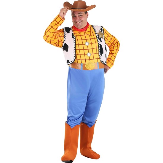 Fantasia Woody Toy Story Adulto Luxo