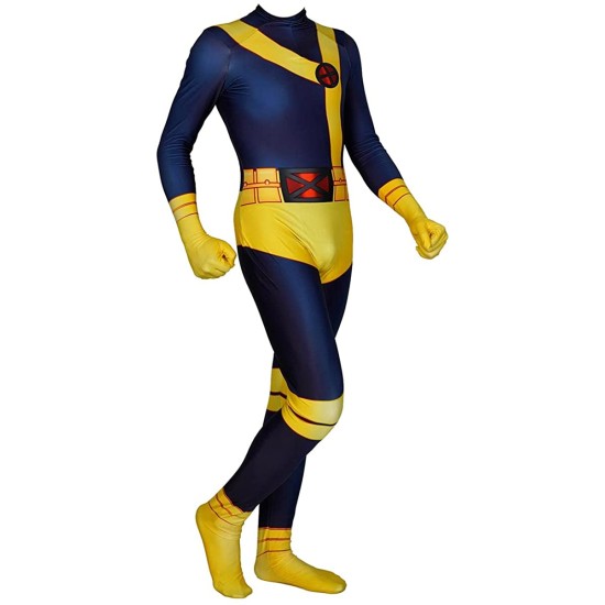 Fantasia Xman Ciclope Masculino Marvel X-men Adulto