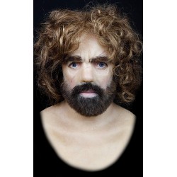 Máscara de Silicone Realista Tyrion Lannister Luxo