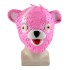 Máscara Fortnite Urso Rosa Adulto Clássica